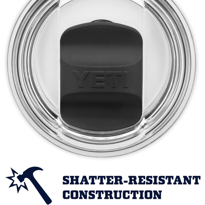 Термокружка YETI Rambler з нержавіючої сталі, вакуумна ізоляція, кришка MagSlider, 296 мл (King Crab)