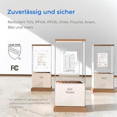 Система зворотного осмосу Waterdrop CoreRO для встановлення на стільницю з миттєвим гарячим водопостачанням, 5 температурних опцій, 6-ступенева фільтрація, 3:1 чиста вода до відпрацювання, зменшує PFAS, без встановлення, WD-C1H