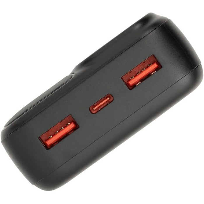 Вт, LCD дисплей, USB-C, 1 вхід, 3 виходи, 2585 Powerbank 30000mAh, QC/PD 20