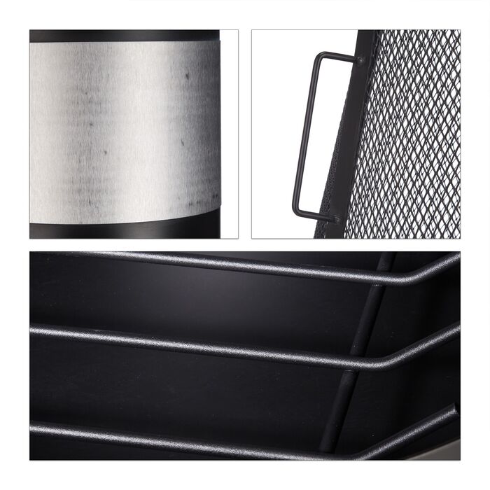 Відпочинок на свіжому повітрі з теплою атмосферою! Піч для тераси Relaxdays із захистом від іскор