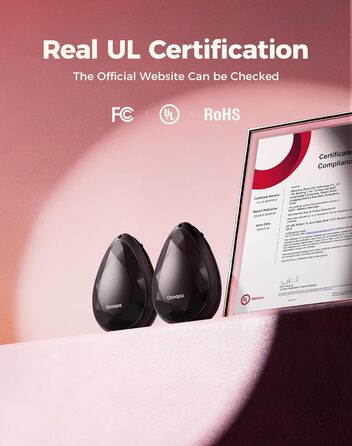 Електричні грілки для рук OCOOPA 2 шт., стильні, у формі діаманта з магнітом, перезаряджувані, для жінок, подарунок на Різдво, для синдрому Рейно, піших прогулянок, кемпінгу, UT4 Rare (чорний)