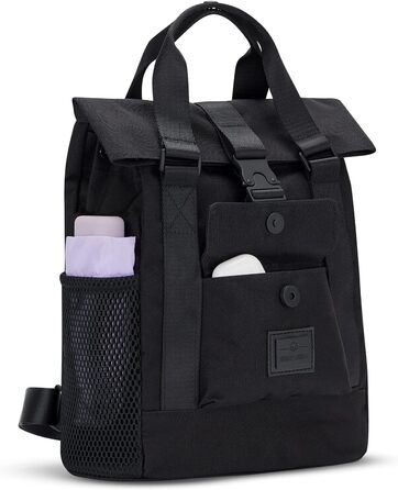 Рюкзак Johnny Urban Women Small - Jules - Елегантний маленький денний рюкзак для Uni Work City - Стильний жіночий рюкзак з відділенням для ноутбука - водовідштовхувальний (чорний)