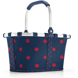 Дорожня сумка XS-міцна кошик для покупок формату XS зі зручним внутрішньою кишенею-елегантний і водостійкий дизайн, Колір (червоний в змішаних точках)