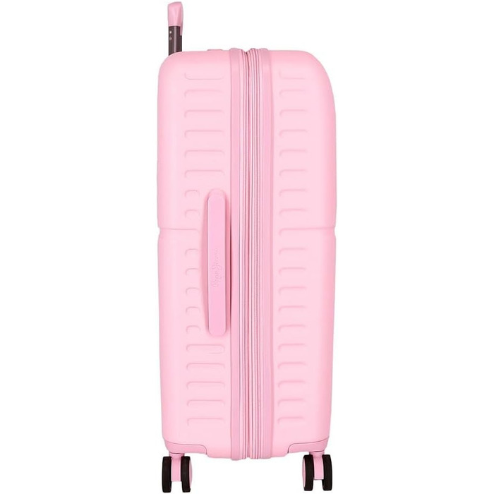 Набір валіз Pepe Jeans Highlight, 55/70 см, ABS-замок, 116 л, 4 колеса, ручна поклажа, світло-рожевий колір