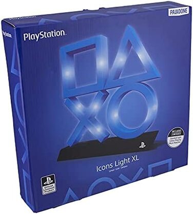 Дитячий світлодіодний світильник з символами із Playstation