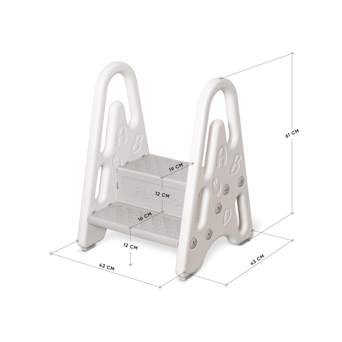 Дитяча сходинка Mealux Lilo (арт. KD-F012 White)