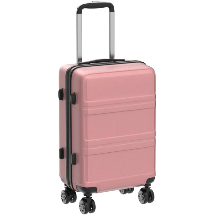 KONO Чемодан-Тролей Рожеве Золото (55 см)