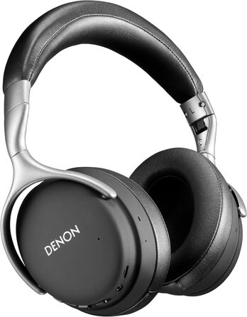 Бездротові накладні навушники Denon AH-GC30, ANC, Bluetooth, Hi-Res, мікрофон, 20 годин акумулятора, чорний