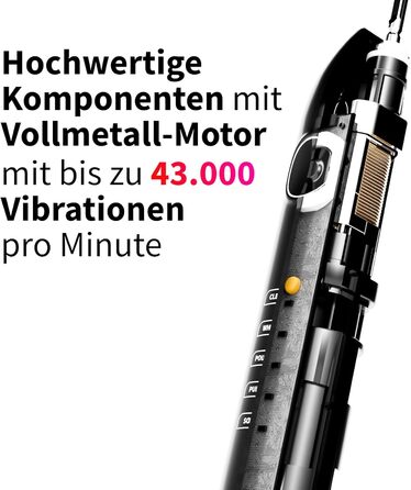 Електрична звукова зубна щітка Gero G3 з чохлом для подорожей та насадкою | 5 режимів чищення, тривалий час роботи акумулятора, білий колір