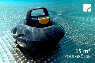 Бездротовий робот-пилосос для басейну Steinbach Poolrunner ONE RXB 150, до 15 м², акумуляторний, для солоної води