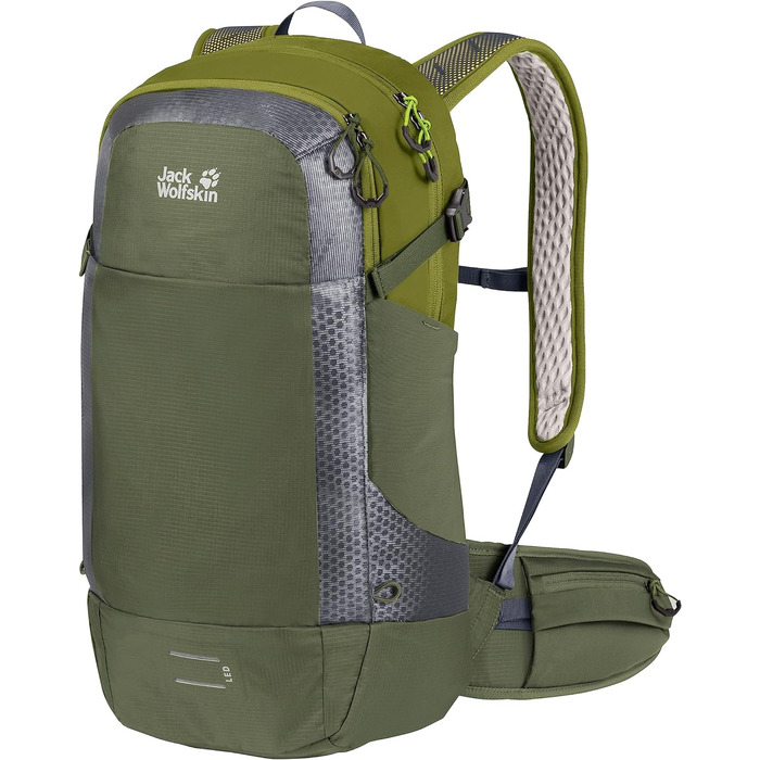 Туристичний рюкзак Jack Wolfskin Unisex Moab Jam Pro 24.5 (1 упаковка) (один розмір, Greenwood)
