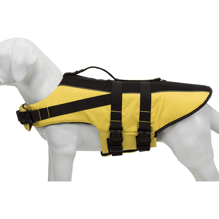 Рятувальний жилет Trixie 30125 для собак, XS, Чорний / Жовтий Чорний / Жовтий XS