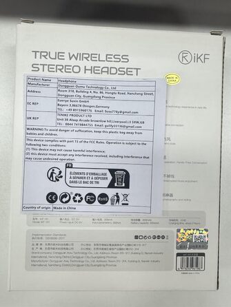 Бездротові ретро Bluetooth-навушники iKF R1, 60 год, стереозвук, прозорість, два пристрої, iOS/Android