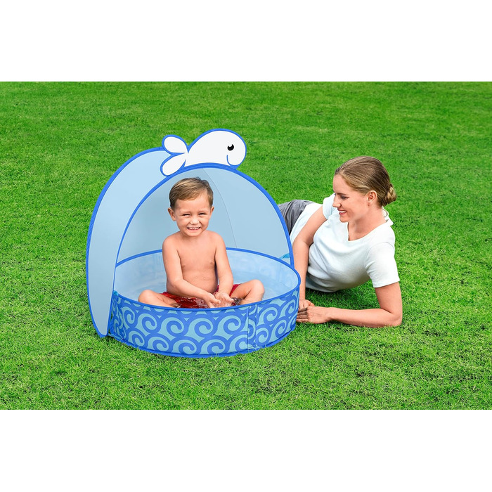 Дитячий басейн Bestway Pop-Up n Splash з навісом від сонця 78 x 68 x 60 см