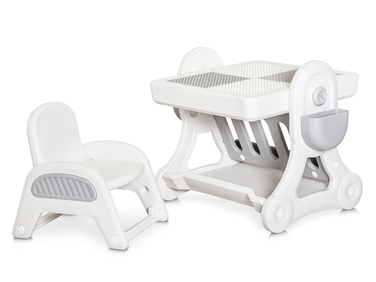 Дитячий комплект Mealux Robin (арт. KD-F051 White / Grey)
