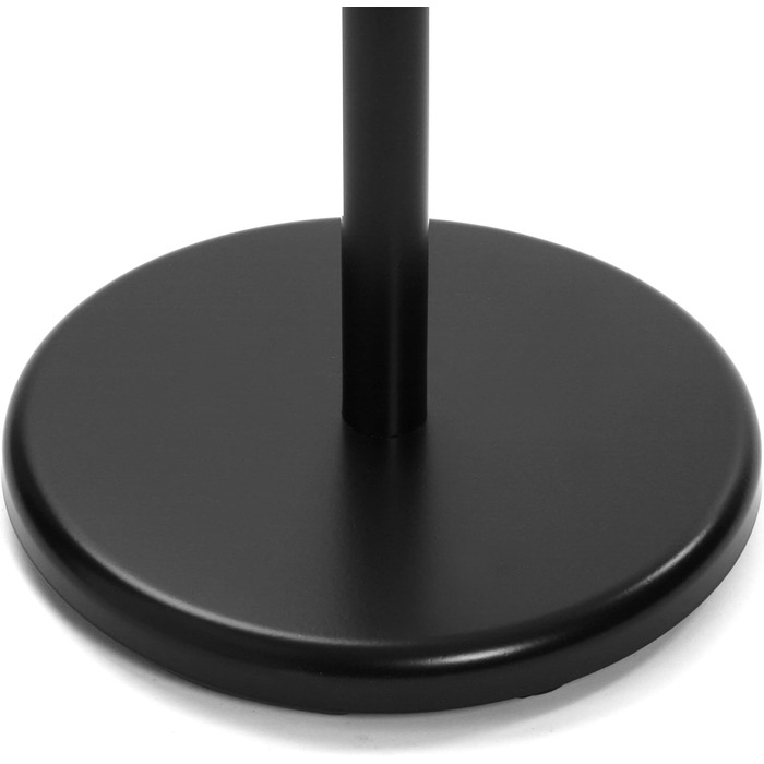 Вешалка для прихоже Versa Malmö – мінімалістична, чорна, з 9 гачками (171 x 28 x 28 см)