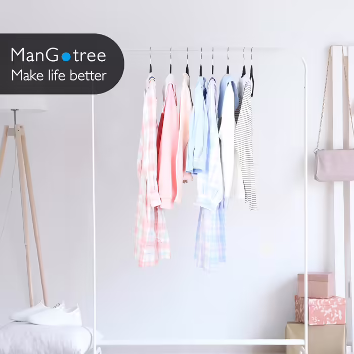 Дитячі вішалки для одягу ManGotree 35 см, оксамитові, ультратонкі, з обертовим гачком 360°, нековзкі, міцні, 32 шт, чорні