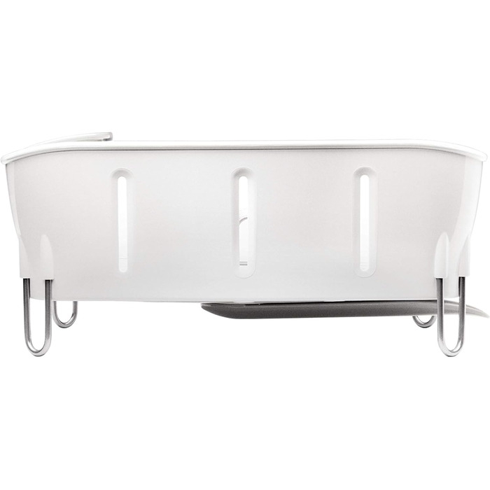 Сушарка для посуду Simplehuman KT1104 компактна, біла, пластик, гарантія 5 років