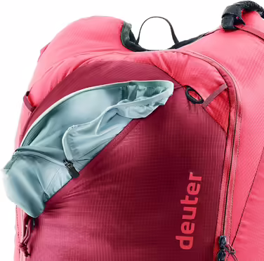 Жіночий легкий рюкзак для лижних турів deuter Updays 24 SL, рубін-хібіскус, 24 л