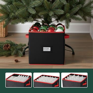 Коробка для зберігання новорічних кулі