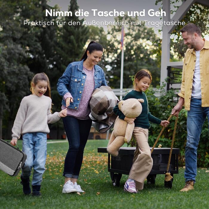 Портативний проєктор iZEEKER Mini з підтримкою 4K, WiFi, Bluetooth, HDMI, iOS, Android, PS5. Яскравість 10000 Lux, Full HD 1080P, 300 дюймів для домашнього кінотеатру. Чорний колір.