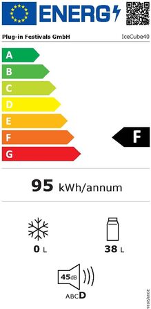 Електрична холодильна сумка Plug In Festivals - компресорна сумка-холодильник -20°C, 12V/230V, 40 літрів