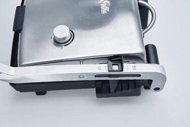 Контактний гриль Solis зі знімними сковорідками, плавне регулювання температури, 1800 Вт, (тип 7952) (гриль та інше сендвіч)
