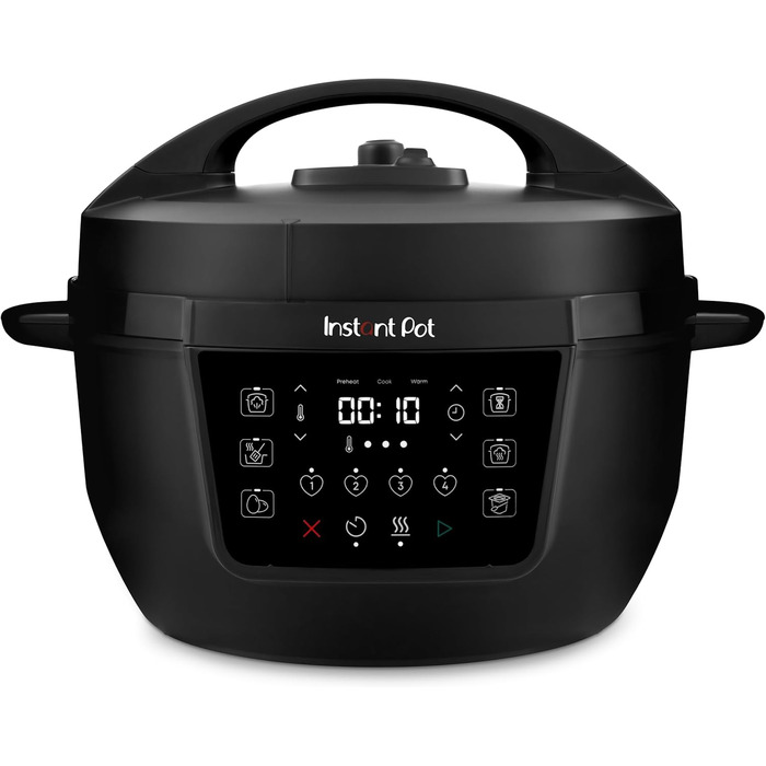 Instant Pot Plus 9-в-1: мультиварка-скороварка, 5.7 л, нержавіюча сталь