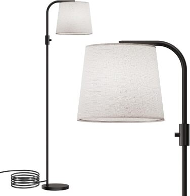 Світлодіодна торшер DUSKTEC RGB для вітальні, смарт-лампа з димером, керування через додаток, тепле та холодне біле світло, 10W, 1200LM, аркова лампа для читання, приліжкова лампа