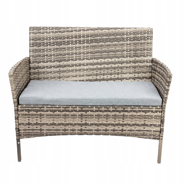 Комплект садових меблів Rino з ротанга, бежевий, 4 предмети