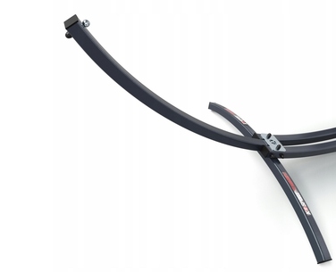 Гамак на стійці ZIDER, багатоколірний, навантаження до 300 кг, 364 x 160 см