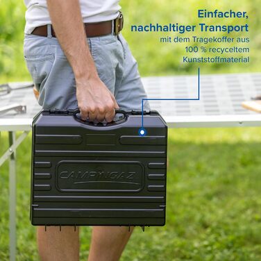 Газовий набір для кемпінгу Campingaz Camp'Bistro з 1 пальником, 2200 Вт, у кейсі