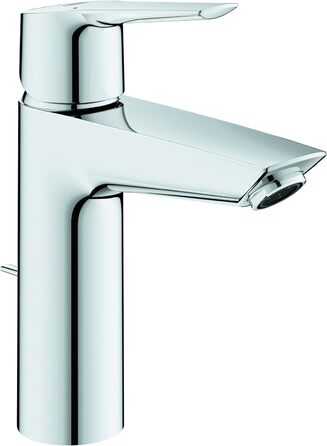 Змішувач для ванної кімнати GROHE Start, хромований, водозберігаючий, з донним клапаном, 17 см, з інструментом 3-в-1