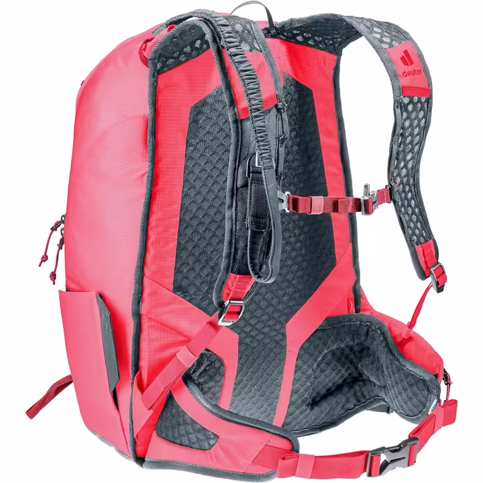 Жіночий легкий рюкзак для лижних турів deuter Updays 24 SL, рубін-хібіскус, 24 л