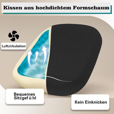 Ергономічне крісло для офісу з регульованою підголівником та поперековою підтримкою – високе офісне крісло з сітчастою спинкою та м'яким сидінням, вішалка для одягу та функцією блокування (Чорний)