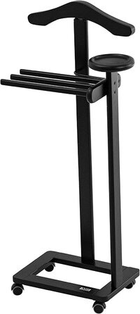 Дзеркало для спальні Arredamenti Italia ANTIMO, дерево, чорний колір