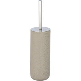Набір для туалету WENKO Joy - тримач для щітки, цемент, 9,5 x 36 x 9,5 см, сірий