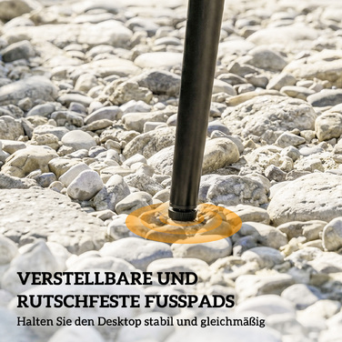 Садовий стіл зі сталі, буфет-стіл зі сталевим каркасом, обплетенням з PE-ротангу, регульованими ніжками, на 4 особи, 80 x 80 x 74 см, сірий