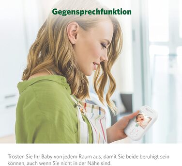 Радіоняня LeapFrog LF2423 з камерою, відеодисплей 2.8