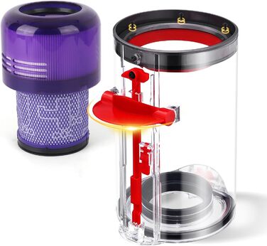 Контейнер для пилу для Dyson V11/V15/SV14/SV15/SV22, No 970050-01/965443-01, Великий контейнер із фільтром HEPA