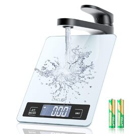 Електрична кавова вага CHICLEW з таймером, до 3 кг/0,1 г, для приготування еспресо та Pour-Over, 3 режими, 6 одиниць вимірювання, портативна, з датчиком тяжіння (макс. 5 кг)