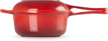 Le Creuset Marmitout: каструля-термос з чавуну, 2.3 л, Ø 22 см, вишневий (25044220902460)