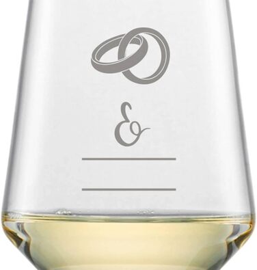Келих для білого вина Schott Zwiesel PURE (кільця 02) з гравіюванням - макс. 60 символів