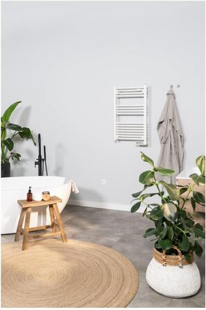 Обігрівач для ванної кімнати Eurom Sani-Towel 500, білий, інфрачервоний, 500 Вт 352450 (Рушникосушка рушникосушка) Потужність 750 Вт / Вхідна напруга 220-240 В / Нагрівальні елементи рідина, резистивний провід