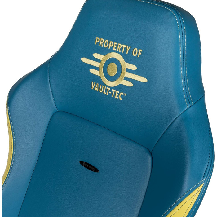 Крісло ігрове Noblechairs Hero Fallout Vault-Tec Edition – PU шкіра, до 150 кг, ергономічне, для дому та офісу