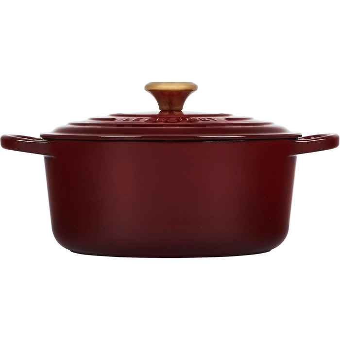Le Creuset Signature Казанок з чавуну з кришкою, Ø Круглий, 4.2 л, Ocean (Рона), для всіх типів плит, включаючи індукційну