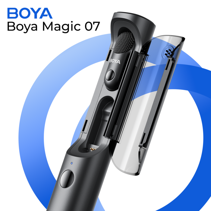 Бездротовий мікрофон BOYA Magic-07 Type-C Black