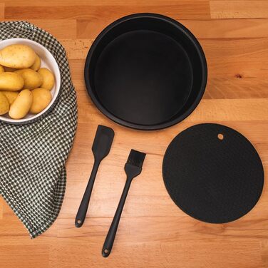 Фритюрниця без олії Cecotec Cecofry 6000 Full, 6 л, 1700 Вт, PerfectCook, 12 режимів, чорний
