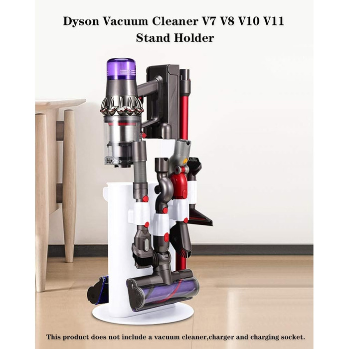 Підставка Xingsiyue для Dyson V6-V15, DC30-DC74 - сталева підлогова підставка, свердління не потрібне