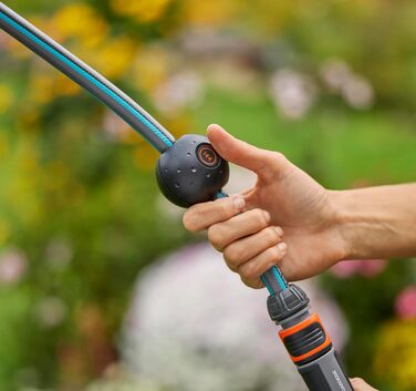 Gardena PowerRoll XXL Solo: Автоматичний шланг-намотувач 40м з акумулятором, бірюзовий (18645-55)